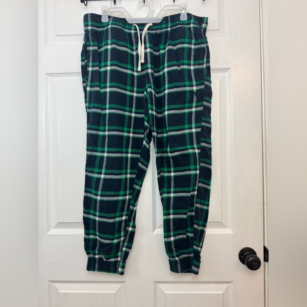 American Eagle Men’s Plaid Lounge Pants Size Large